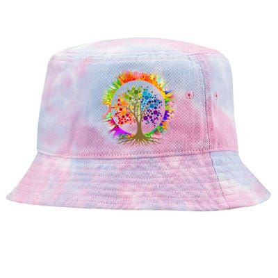 Tree Of Life Tie-Dyed Bucket Hat