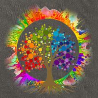 Tree Of Life Cotton Canvas Backpack