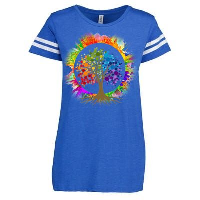 Tree Of Life Enza Ladies Jersey Football T-Shirt