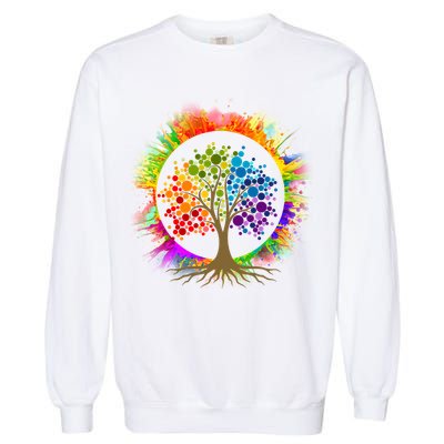 Tree Of Life Garment-Dyed Sweatshirt