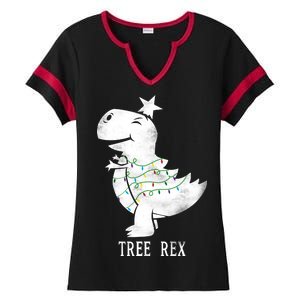 Tree Rex Ladies Halftime Notch Neck Tee