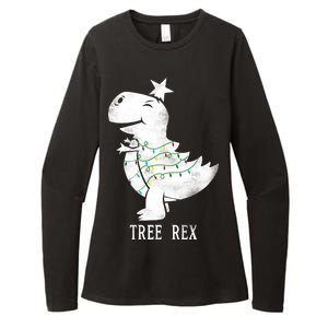 Tree Rex Womens CVC Long Sleeve Shirt