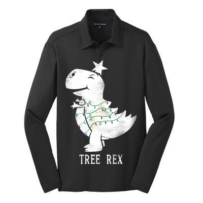 Tree Rex Silk Touch Performance Long Sleeve Polo