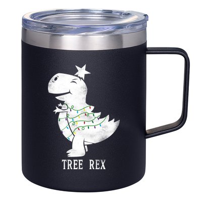 Tree Rex 12oz Stainless Steel Coffee Mug