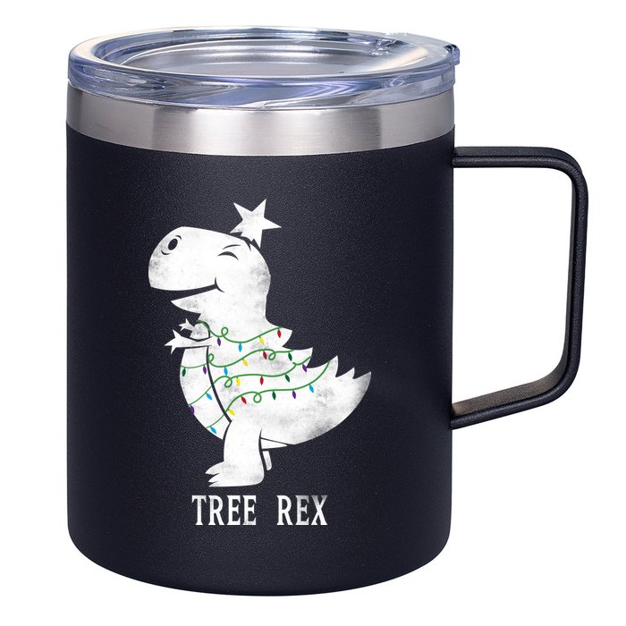 Tree Rex 12oz Stainless Steel Coffee Mug