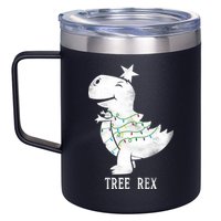 Tree Rex 12oz Stainless Steel Coffee Mug