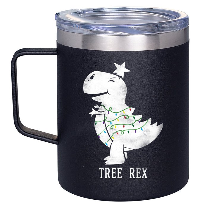 Tree Rex 12oz Stainless Steel Coffee Mug