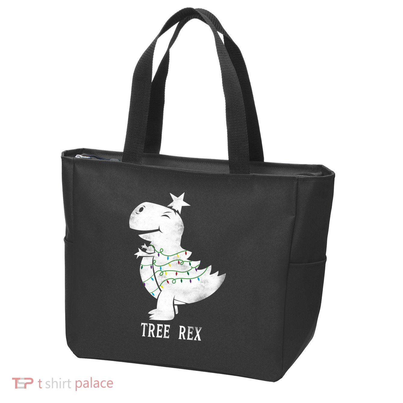 Tree Rex Zip Tote Bag