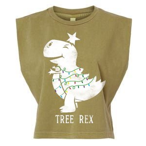 Tree Rex Garment-Dyed Women's Muscle Tee