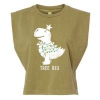 Tree Rex Garment-Dyed Women's Muscle Tee