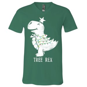 Tree Rex V-Neck T-Shirt