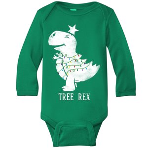 Tree Rex Baby Long Sleeve Bodysuit