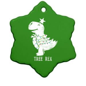 Tree Rex Ceramic Star Ornament