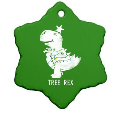 Tree Rex Ceramic Star Ornament