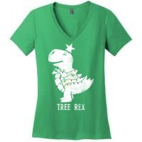 Tree Rex Women's V-Neck T-Shirt