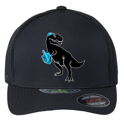 Trex Jewish Dreidel Flexfit Unipanel Trucker Cap