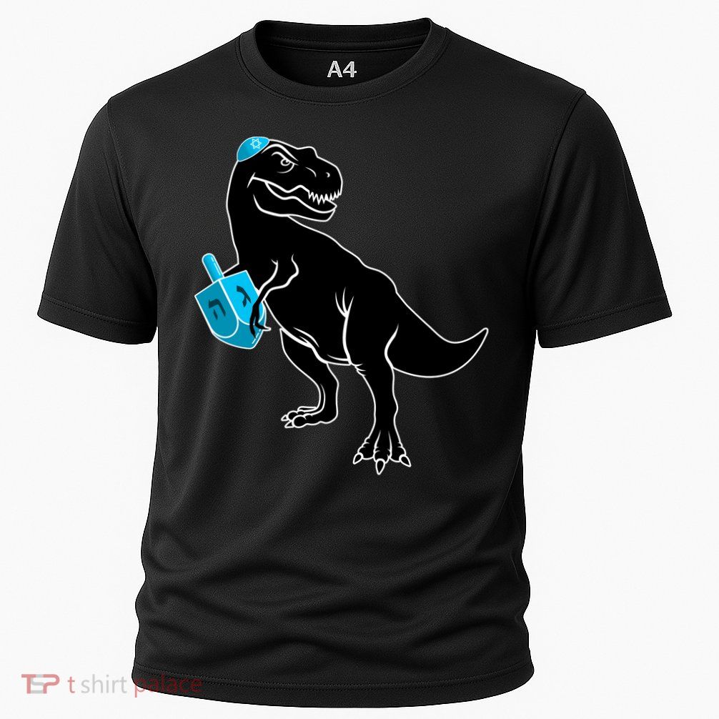 Trex Jewish Dreidel Cooling Performance Crew T-Shirt