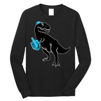 Trex Jewish Dreidel Long Sleeve Shirt