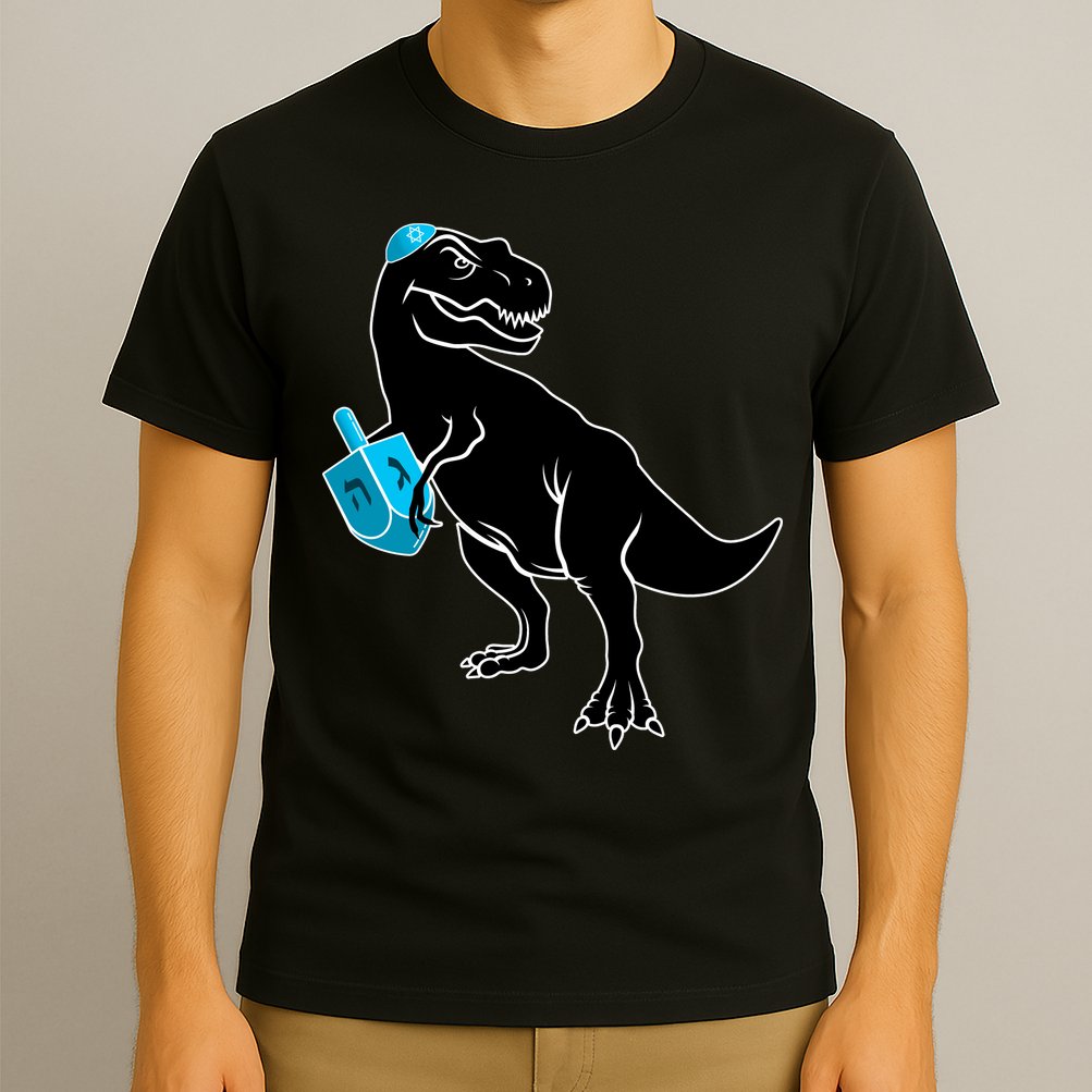 Trex Jewish Dreidel T-Shirt