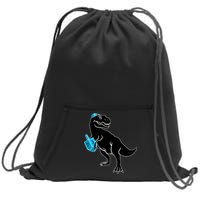 Trex Jewish Dreidel Sweatshirt Cinch Pack Bag