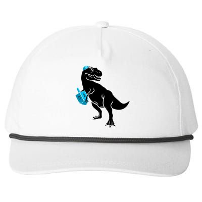 Trex Jewish Dreidel Snapback Five-Panel Rope Hat