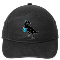 Trex Jewish Dreidel 7-Panel Snapback Hat