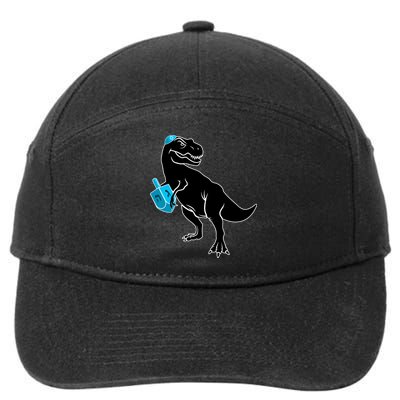 Trex Jewish Dreidel 7-Panel Snapback Hat