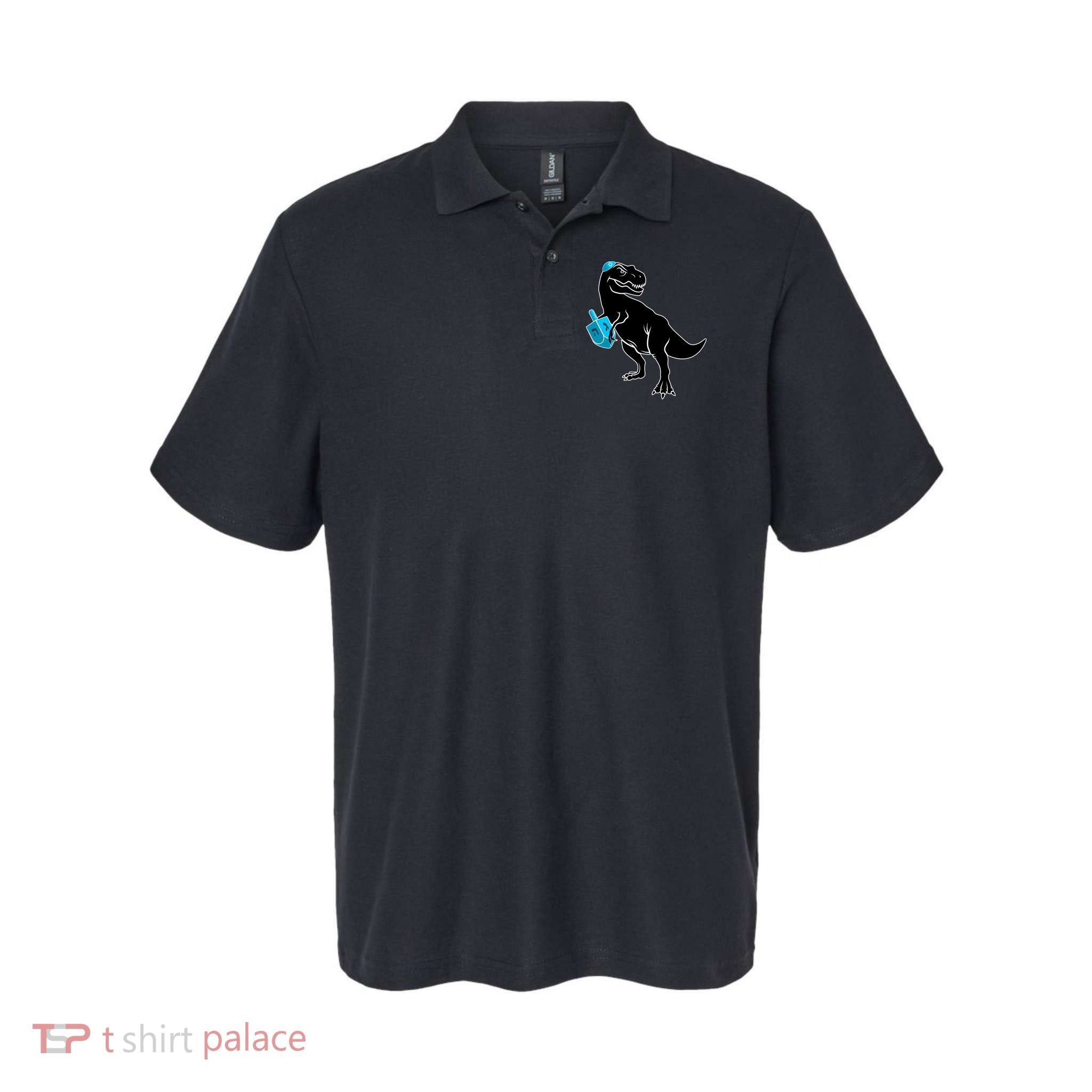 Trex Jewish Dreidel Polo
