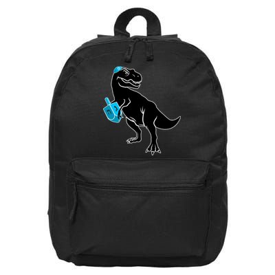 Trex Jewish Dreidel 16 in Basic Backpack