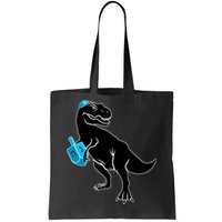 Trex Jewish Dreidel Tote Bag