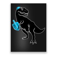 Trex Jewish Dreidel Poster