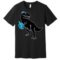 Trex Jewish Dreidel Premium T-Shirt