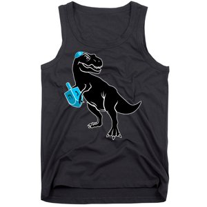 Trex Jewish Dreidel Tank Top