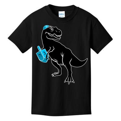 Trex Jewish Dreidel Kids T-Shirt