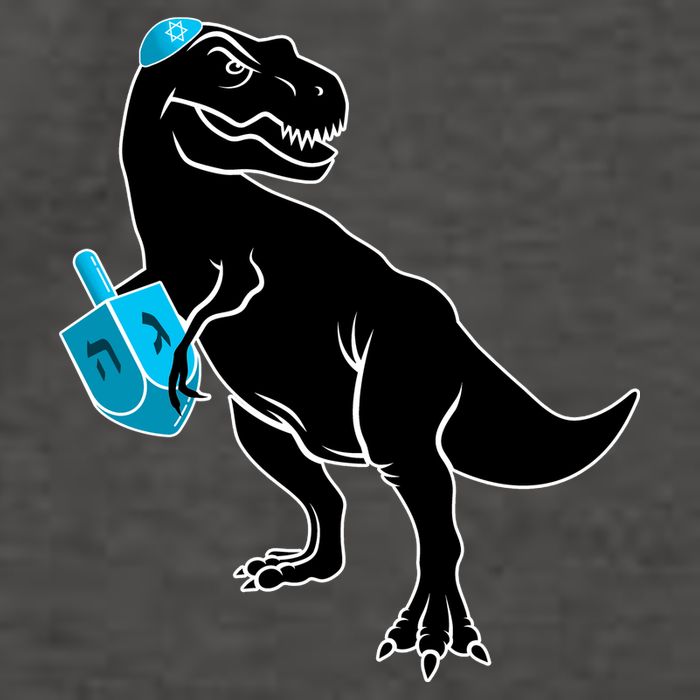 Trex Jewish Dreidel Vector Backpack
