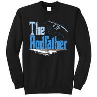 The Rodfather Funny Fishing Parody Sweatshirt