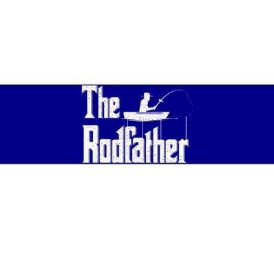 The Rodfather Funny Fishing Dad Bumper Sticker