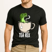 Tea Rex Funny T Rex Dinosaur Joke Pun Tyrannosaurus Cooling Performance Crew T-Shirt