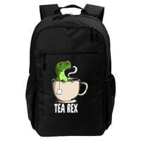 Tea Rex Funny T Rex Dinosaur Joke Pun Tyrannosaurus Backpack