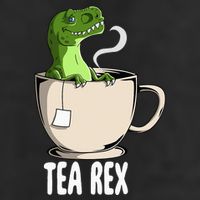 Tea Rex Funny T Rex Dinosaur Joke Pun Tyrannosaurus 15oz Campfire Ceramic Mug