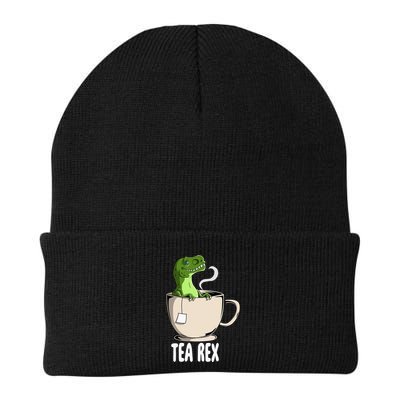 Tea Rex Funny T Rex Dinosaur Joke Pun Tyrannosaurus Beanie