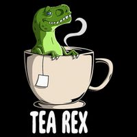 Tea Rex Funny T Rex Dinosaur Joke Pun Tyrannosaurus Wool Snapback Cap