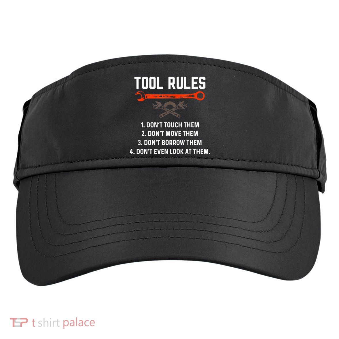 Tool Rules Funny Meme Mechanic Auto Repair Adult Drive Performance Visor