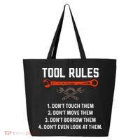 Tool Rules Funny Meme Mechanic Auto Repair 25L Jumbo Tote