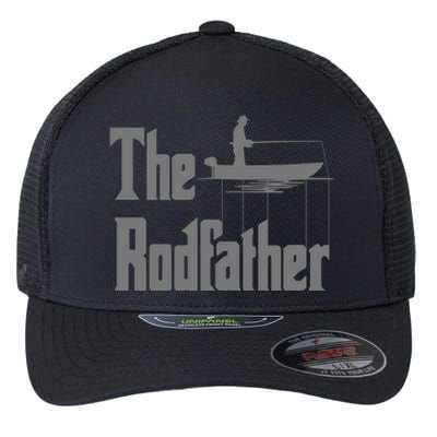 The Rod Father Funny Quote For Fisher Gift Flexfit Unipanel Trucker Cap