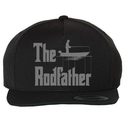 The Rod Father Funny Quote For Fisher Gift Wool Snapback Cap