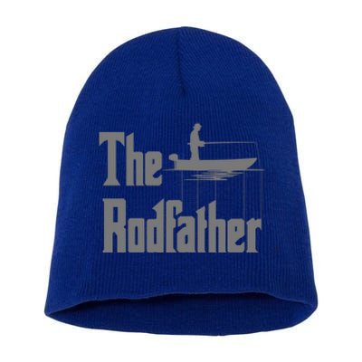 The Rod Father Funny Quote For Fisher Gift Short Acrylic Beanie