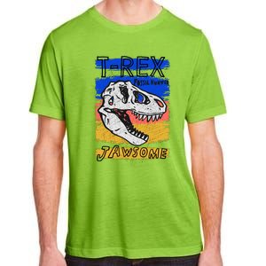 T Rex Fossil Hunter Jawsome Adult ChromaSoft Performance T-Shirt