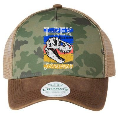 T Rex Fossil Hunter Jawsome Legacy Tie Dye Trucker Hat