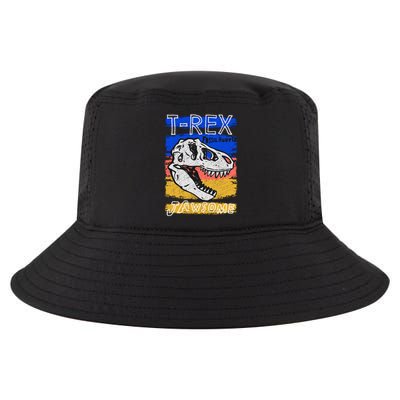 T Rex Fossil Hunter Jawsome Cool Comfort Performance Bucket Hat